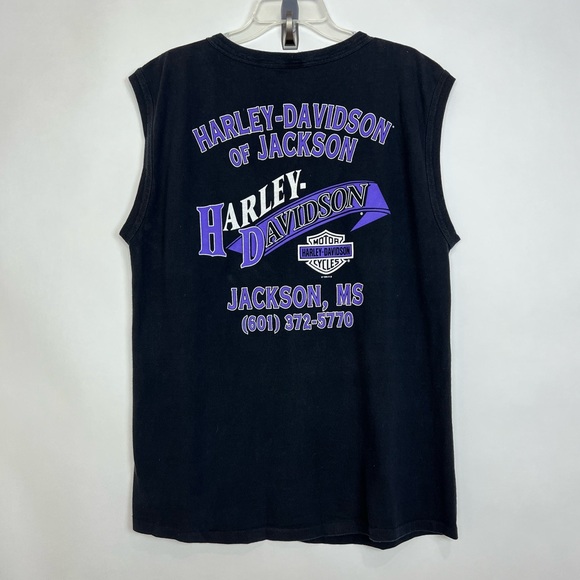 Vintage Harley Davidson Evolution Revolution T-Shirt Jackson MS Sz L - Picture 3 of 5